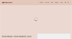 Desktop Screenshot of galleryserverpro.com